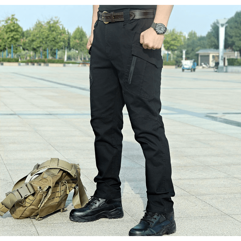 Men's Tactical Cargo Work Pants with Ripstop and Water Resistant Finish - Image 8
