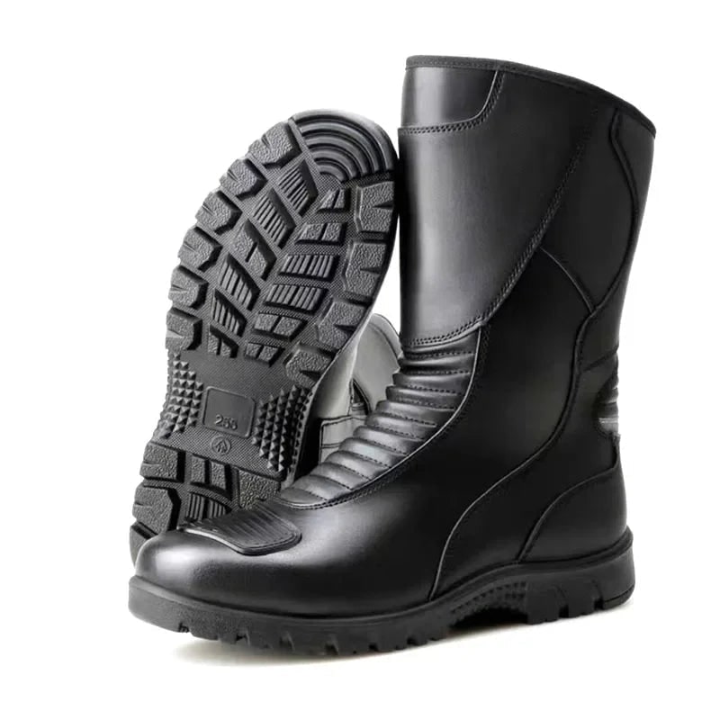 Men's Waterproof Motorcycle Touring Boots with Ankle Support - Image 2