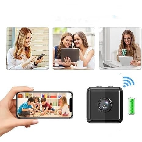 Mini Wireless Security Camera with Night Vision and 1080p WIFI for Phone Viewing - Image 3