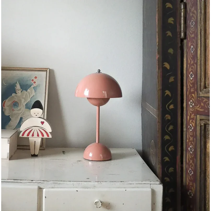 Mushroom Table Lamp with Touch Control and Dimmable Warm Light - Image 11