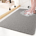 Non Slip Bath Mat with Loofah Texture and Quick Dry Drainage Backing - Image 2