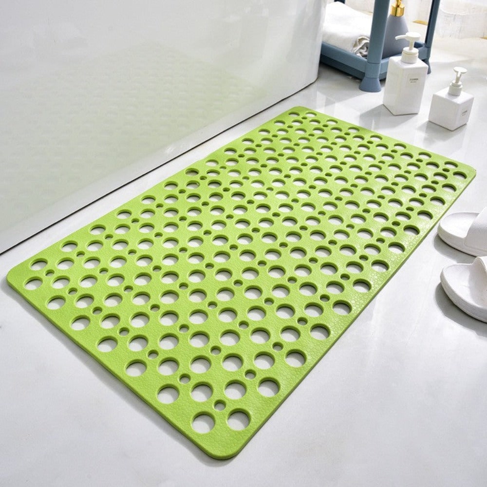 Non-Slip Bath Mat with Suction Cups and Drainage Holes for Shower Safety - Image 7