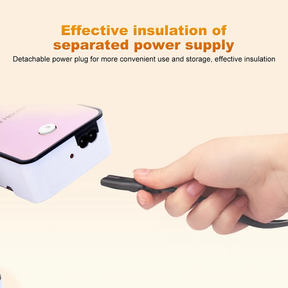 Portable Electric Space Heater Compact Mini Ceramic with Energy Efficient Ptc Heating - Image 2