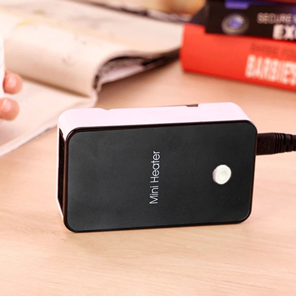 Portable Electric Space Heater Compact Mini Ceramic with Energy Efficient Ptc Heating - Image 4