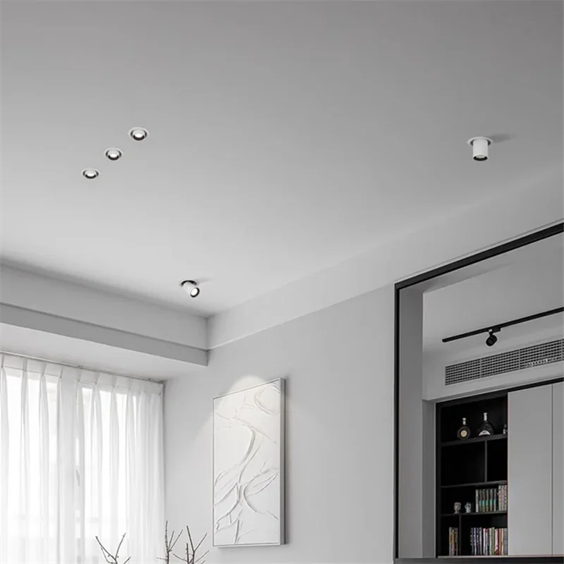 Recessed LED Pot Lights Adjustable Dimmable Ceiling Spotlight with Pull-Out Design - Image 7