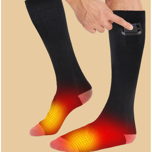 Rechargeable Heated Socks with Battery Packs and Fast Heating for Cold Weather - Image 1