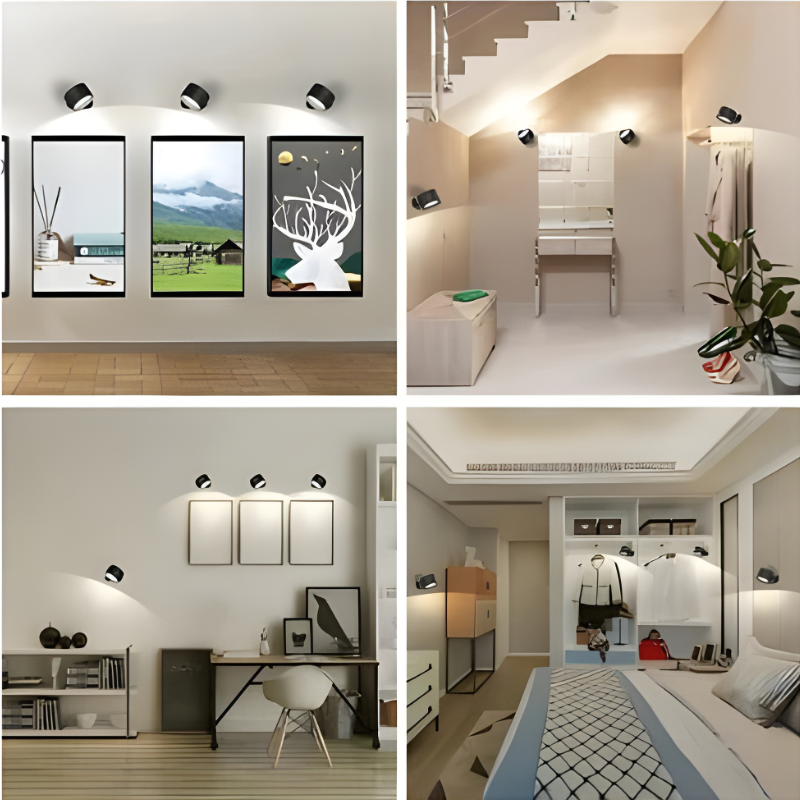 Rechargeable Wall Sconce with 360° Rotating Magnetic Head and Remote Control - Image 14