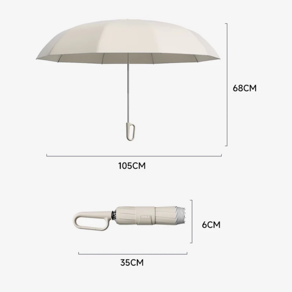 Repel Windproof Travel Umbrella with Automatic Open Close and Reverse Folding Design - Image 11