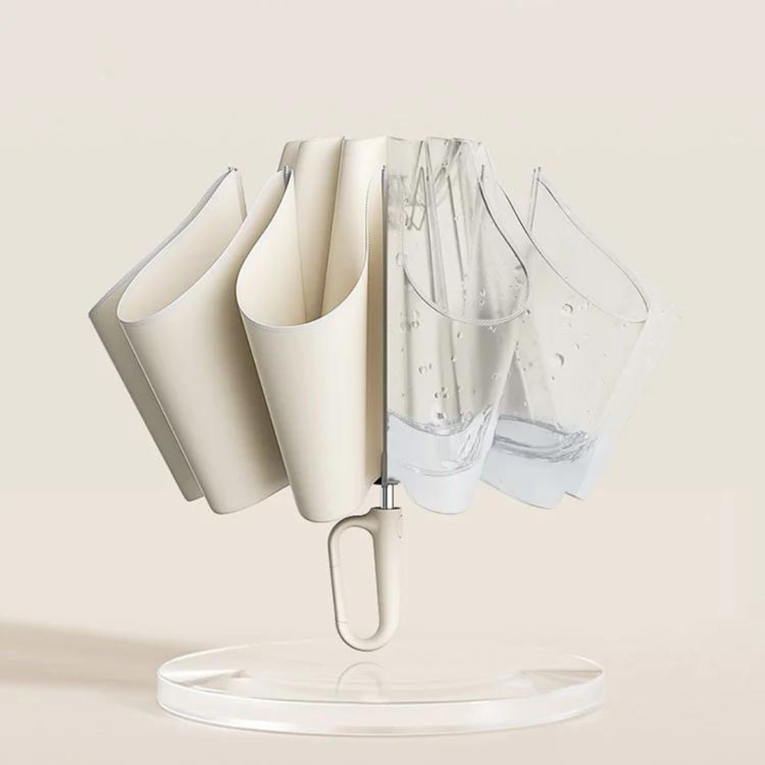 Repel Windproof Travel Umbrella with Automatic Open Close and Reverse Folding Design - Image 6