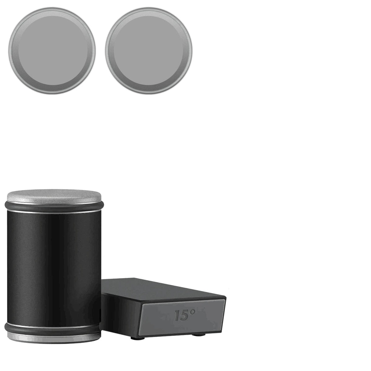 Rolling Knife Sharpener with Magnetic Base and Dual Angle Diamond Abrasive - Image 11