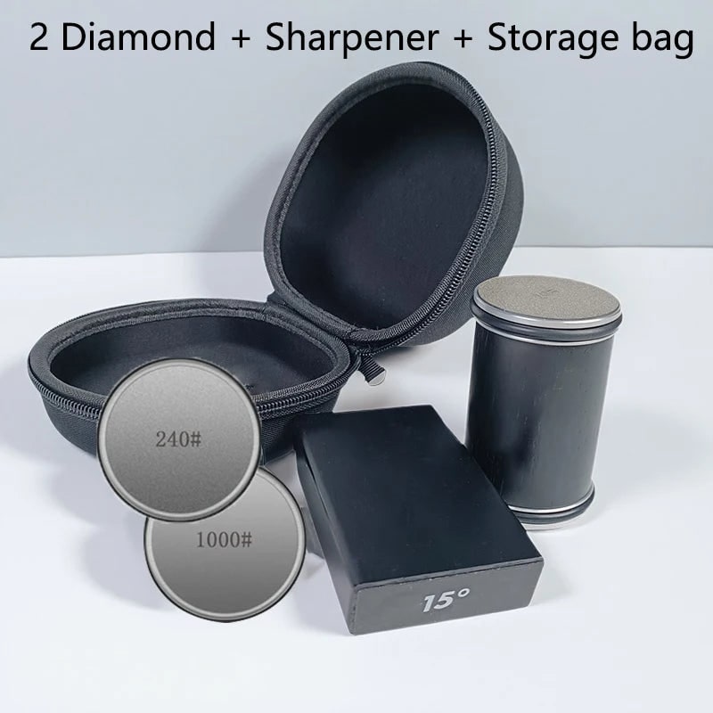 Rolling Knife Sharpener with Magnetic Base and Dual Angle Diamond Abrasive - Image 55