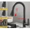 Single-Handle Pull-Down Kitchen Faucet with 360° Swivel Spout and Spray Head - Image 12