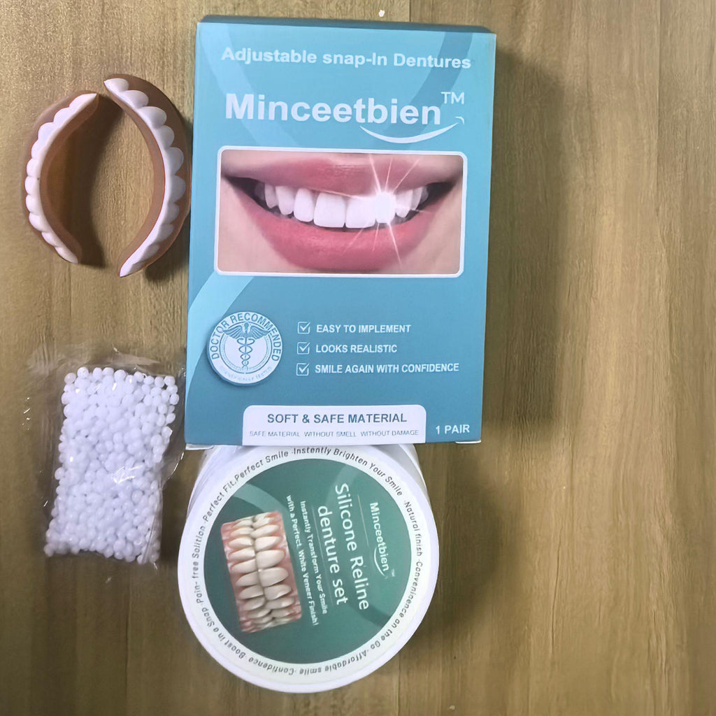 Snap on Veneers with Moldable Thermal Beads and Storage Case for Custom Fit - Image 10