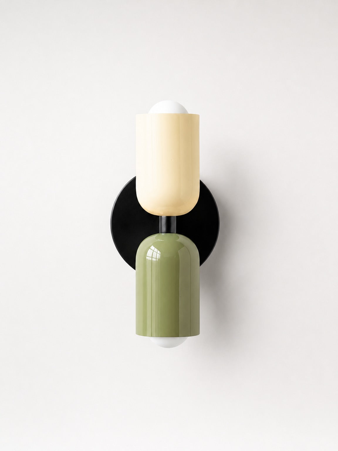 Two Tone Capsule Sconce