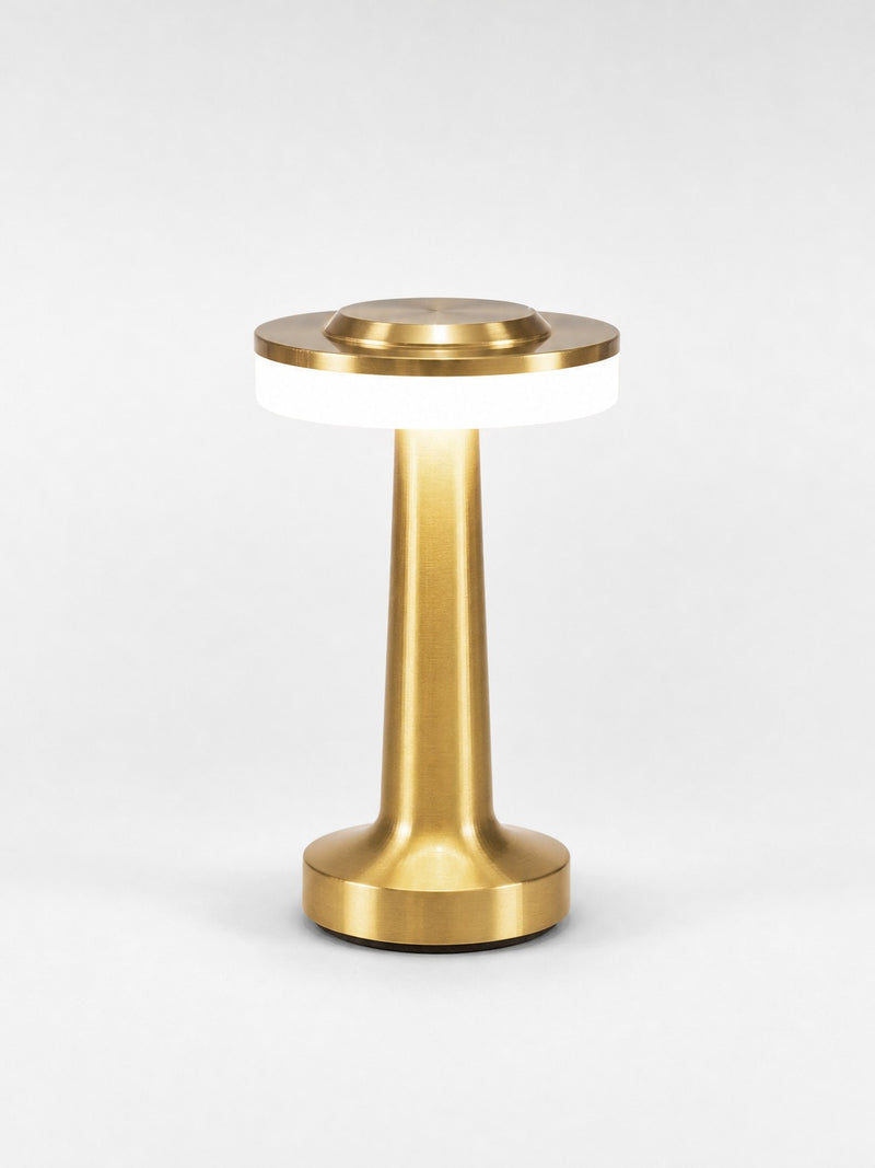 Gold Portable Lamp