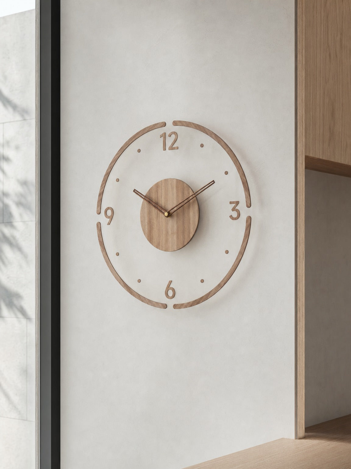 Outline Wall Clock
