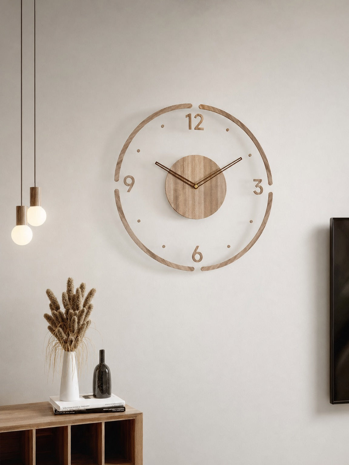 Outline Wall Clock