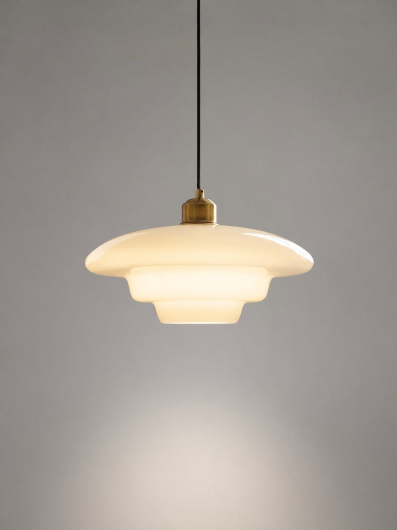 Tiered Glass Pendant