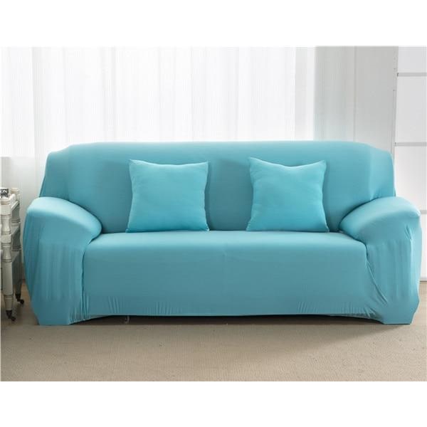 Stretch Sofa Cover with Elastic Fitted Slipcover and Wrinkle-Resistant Knit Fabric - Image 18