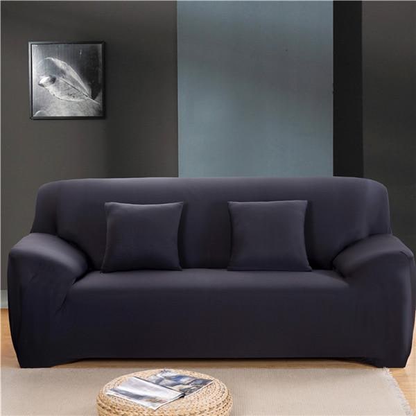 Stretch Sofa Cover with Elastic Fitted Slipcover and Wrinkle-Resistant Knit Fabric - Image 46
