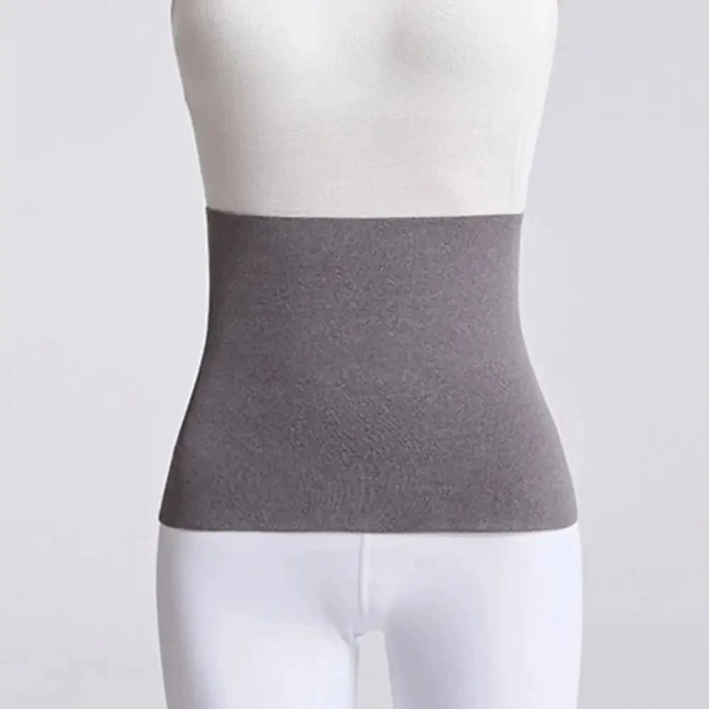 Stretchy Knit Back Support Belt with Kidney Warmer Band - Image 11