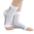 Toeless Compression Socks with Ankle Support and Open Toe - Image 1