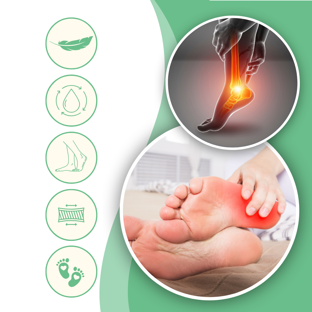 Toeless Compression Socks with Ankle Support and Open Toe - Image 4