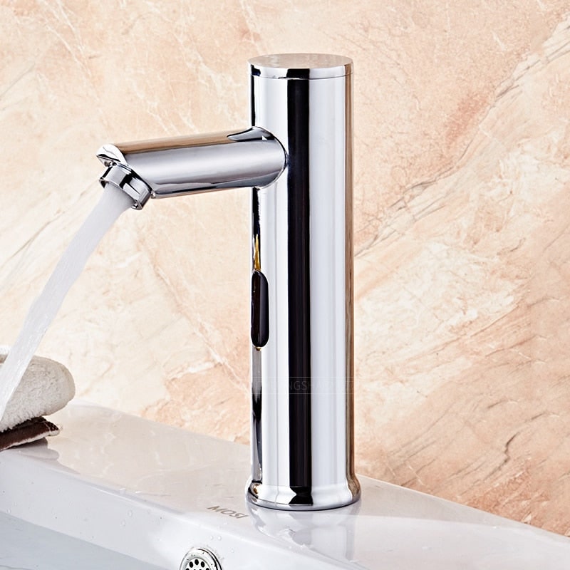 Touchless Bathroom Faucet with Motion Sensor for Single Hole Sink Installation - Image 5