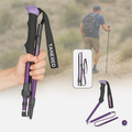 Trekking Pole Foldable Telescoping Aluminum with Adjustable Height and Foam Grip - Image 5