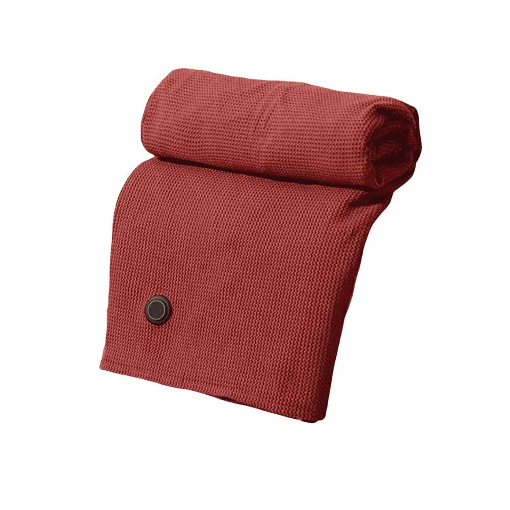 USB Heated Electric Wearable Throw Blanket with Waffle Knit and Portable Design - Image 4