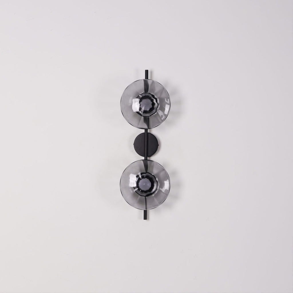 Wall Sconce Lighting with Textured Glass and Wave-Inspired Design - Image 18