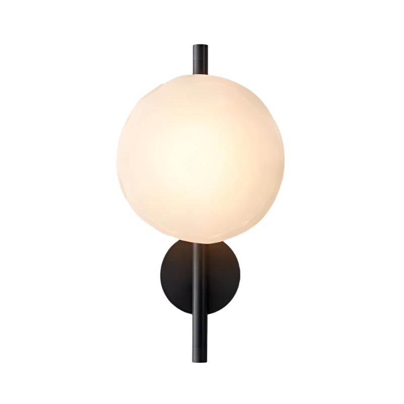 Wall Sconce Lighting with Textured Glass and Wave-Inspired Design - Image 46