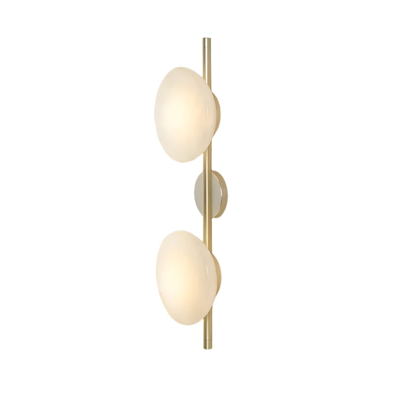 Wall Sconce Lighting with Textured Glass and Wave-Inspired Design - Image 49
