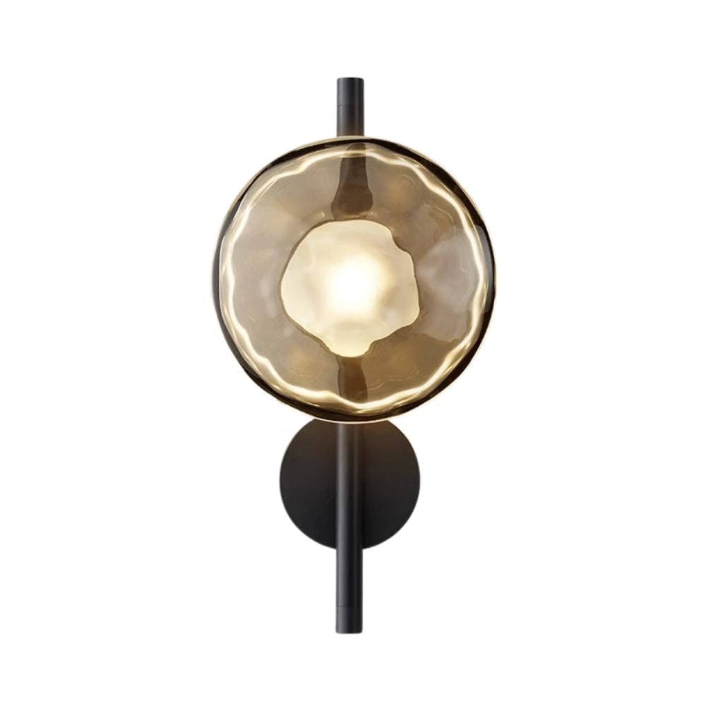 Wall Sconce Lighting with Textured Glass and Wave-Inspired Design - Image 59