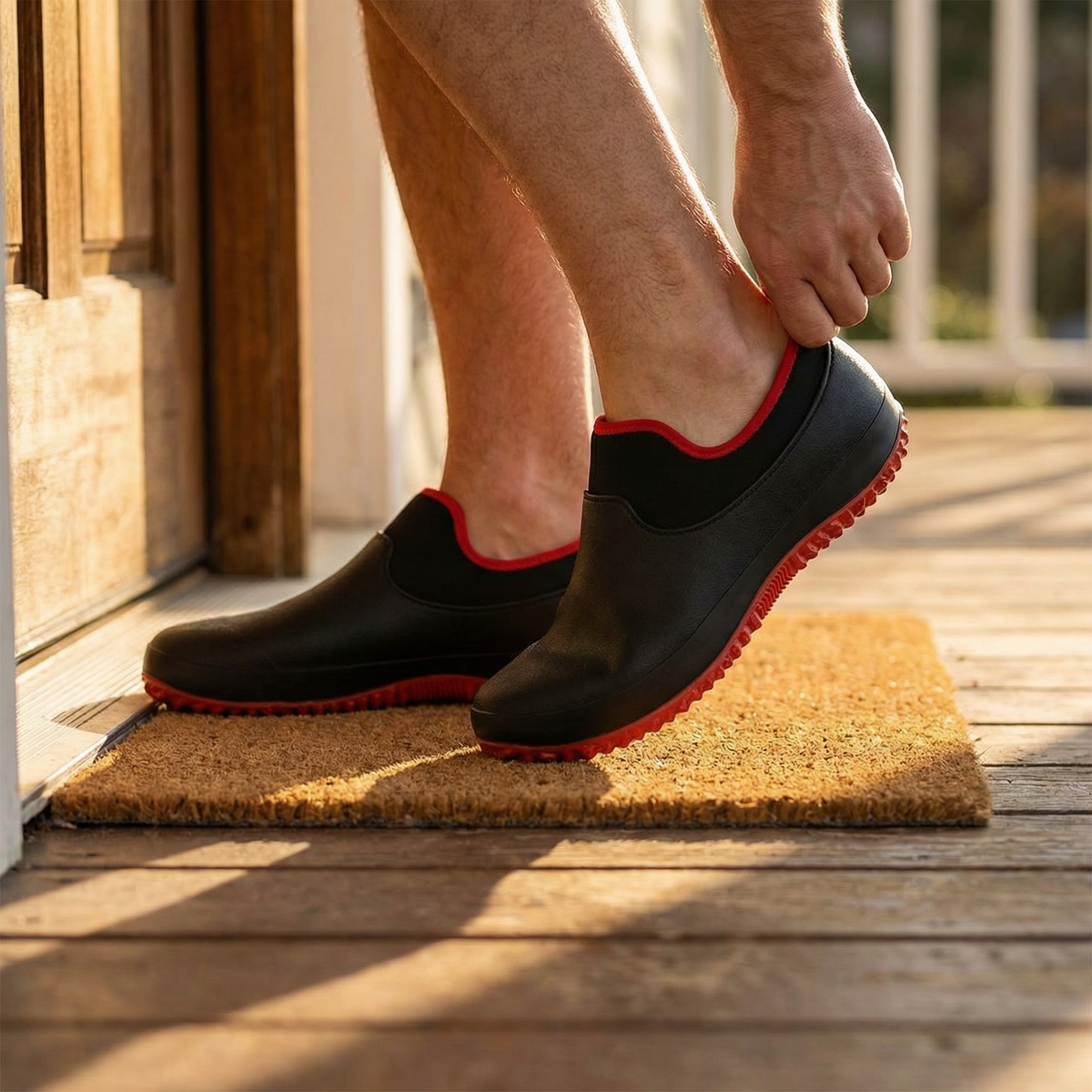 Waterproof Garden Shoes with Non-Slip Sole and Flexible Slip-On Design - Image 2