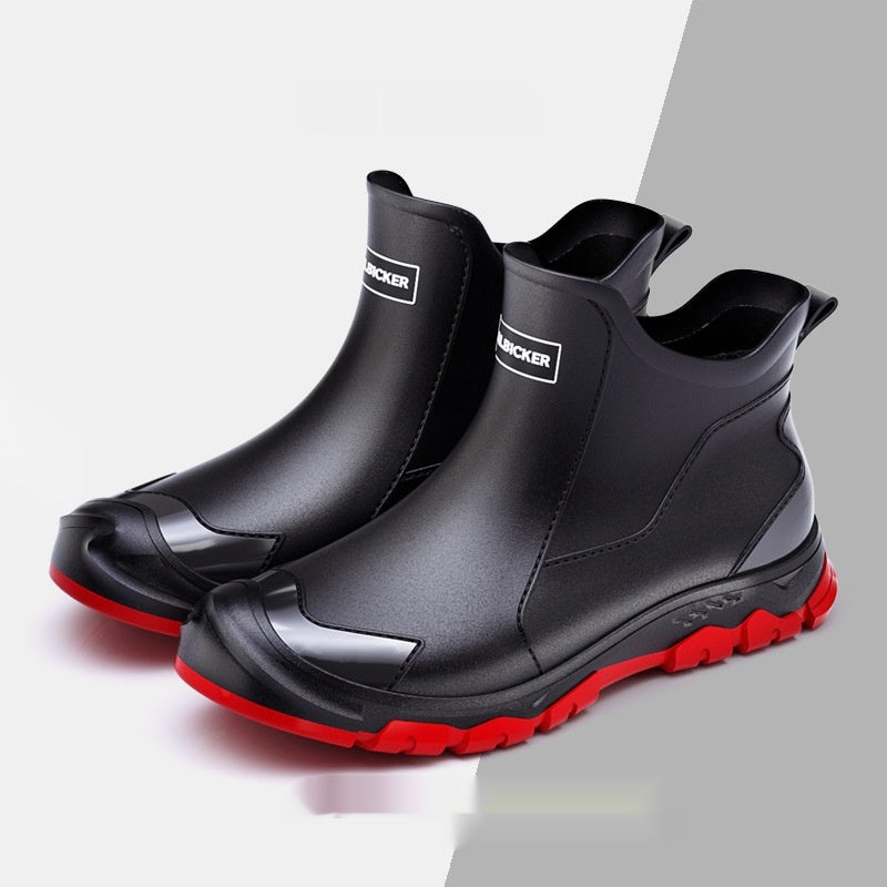 Waterproof Rain Boots with Slip-Resistant Tread and Ankle Support for Wet Outdoor Conditions - Image 15