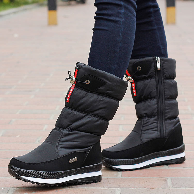 Waterproof with Quilted Puffer Design and Non-Slip Lugged Sole - Image 4