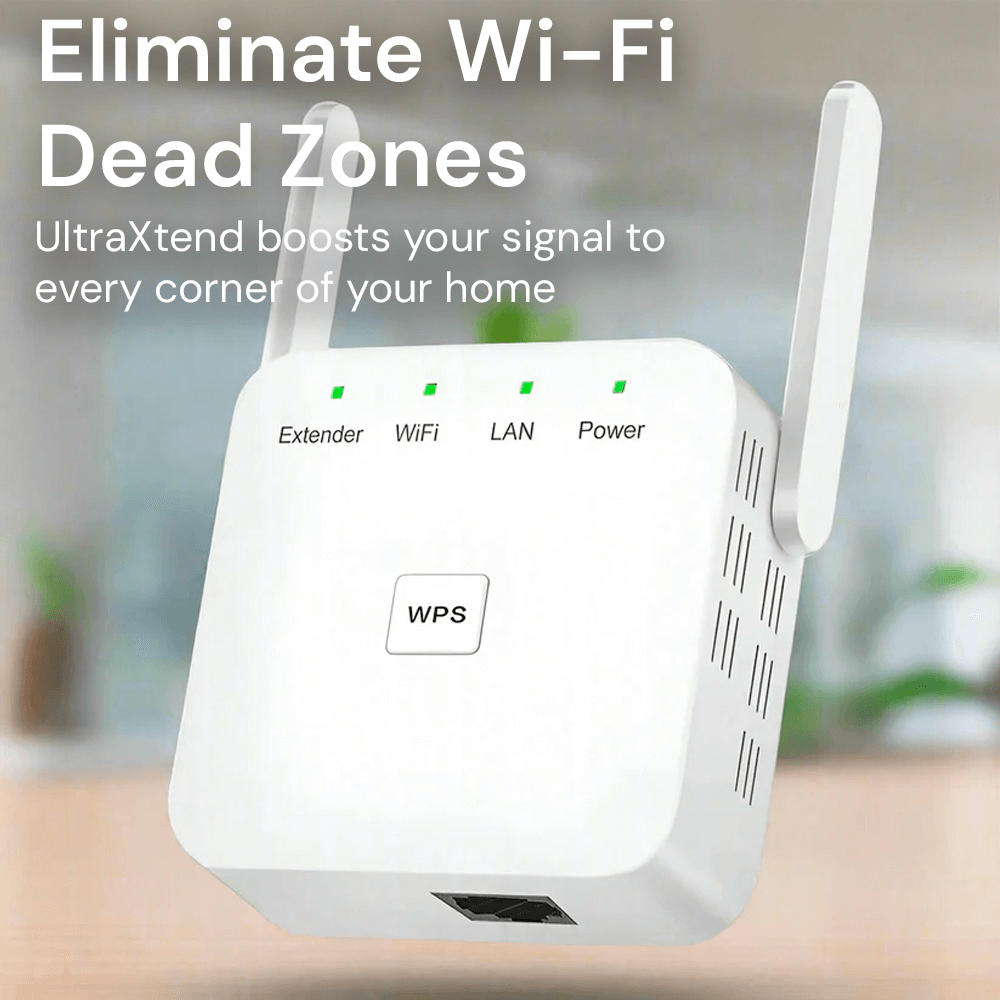 WIFI Range Extender with Dual Antennas and Ethernet Port - Image 3