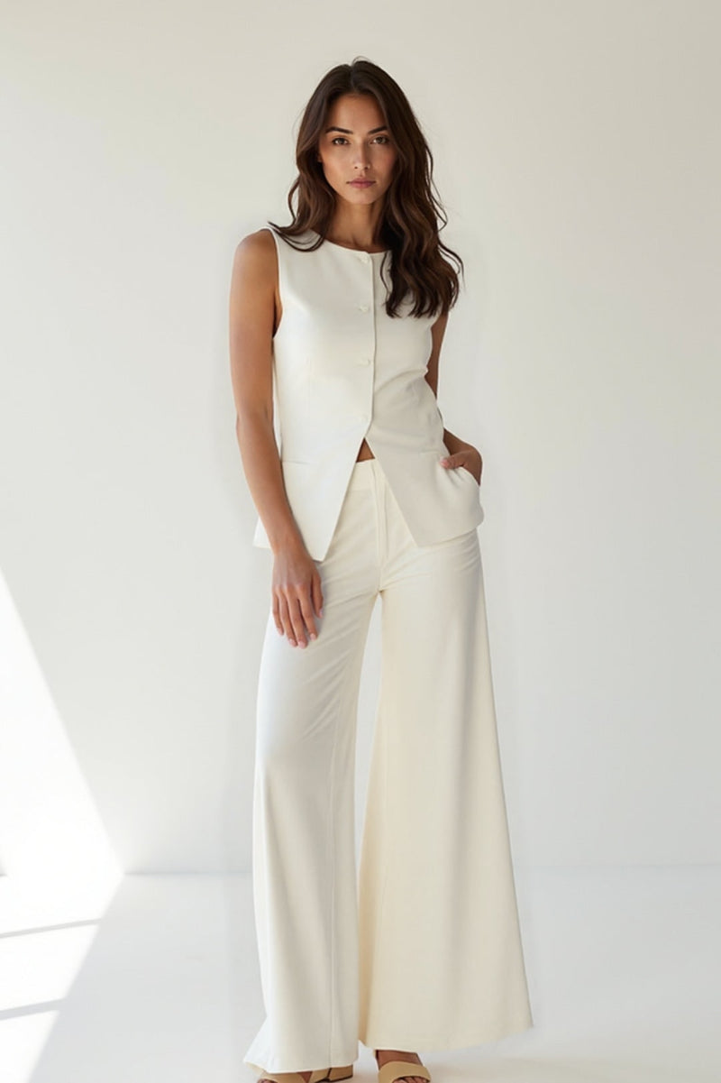 Ivory Waistcoat Set