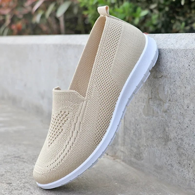 Women's Non-Slip Slip-On Sneakers with Orthopedic Support - Image 4