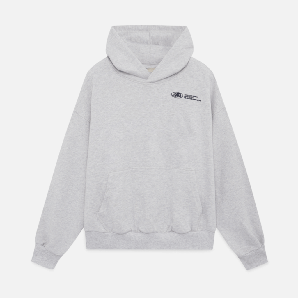 Women's Oversized Graphic Hoodie Pullover Sweatshirt with Drop Shoulder Kangaroo Pocket - Image 4
