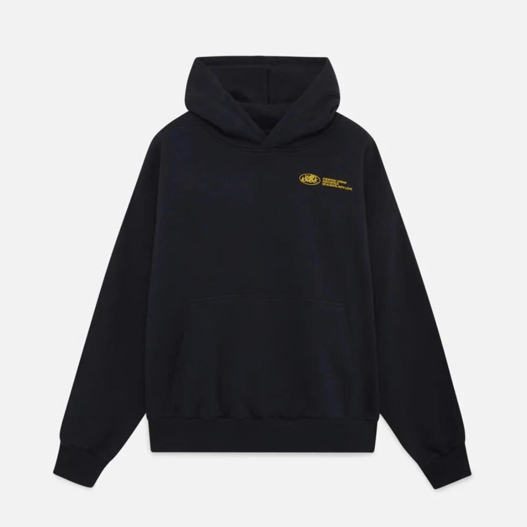 Women's Oversized Graphic Hoodie Pullover Sweatshirt with Drop Shoulder Kangaroo Pocket - Image 6