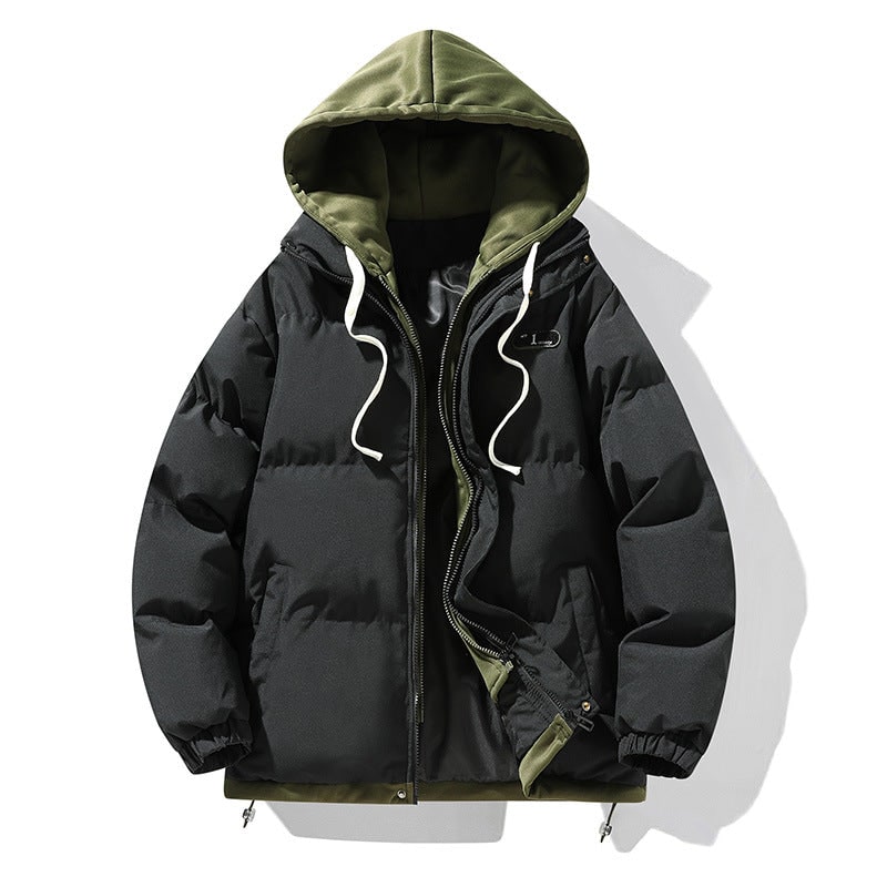 Women's Packable Hooded Puffer Jacket with Drawstring Hood - Image 6