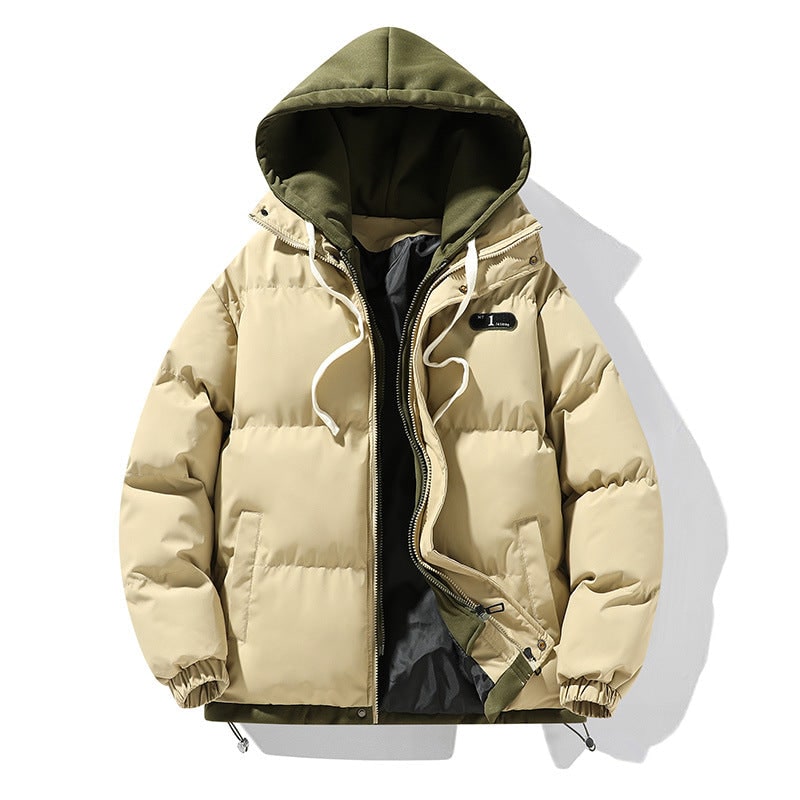 Women's Packable Hooded Puffer Jacket with Drawstring Hood - Image 7