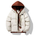Women's Packable Hooded Puffer Jacket with Drawstring Hood - Image 9