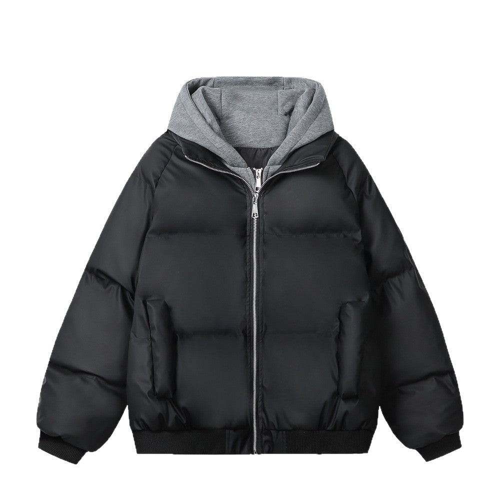 Women's Quilted Puffer Jacket Packable Hooded with Double Zip - Image 5