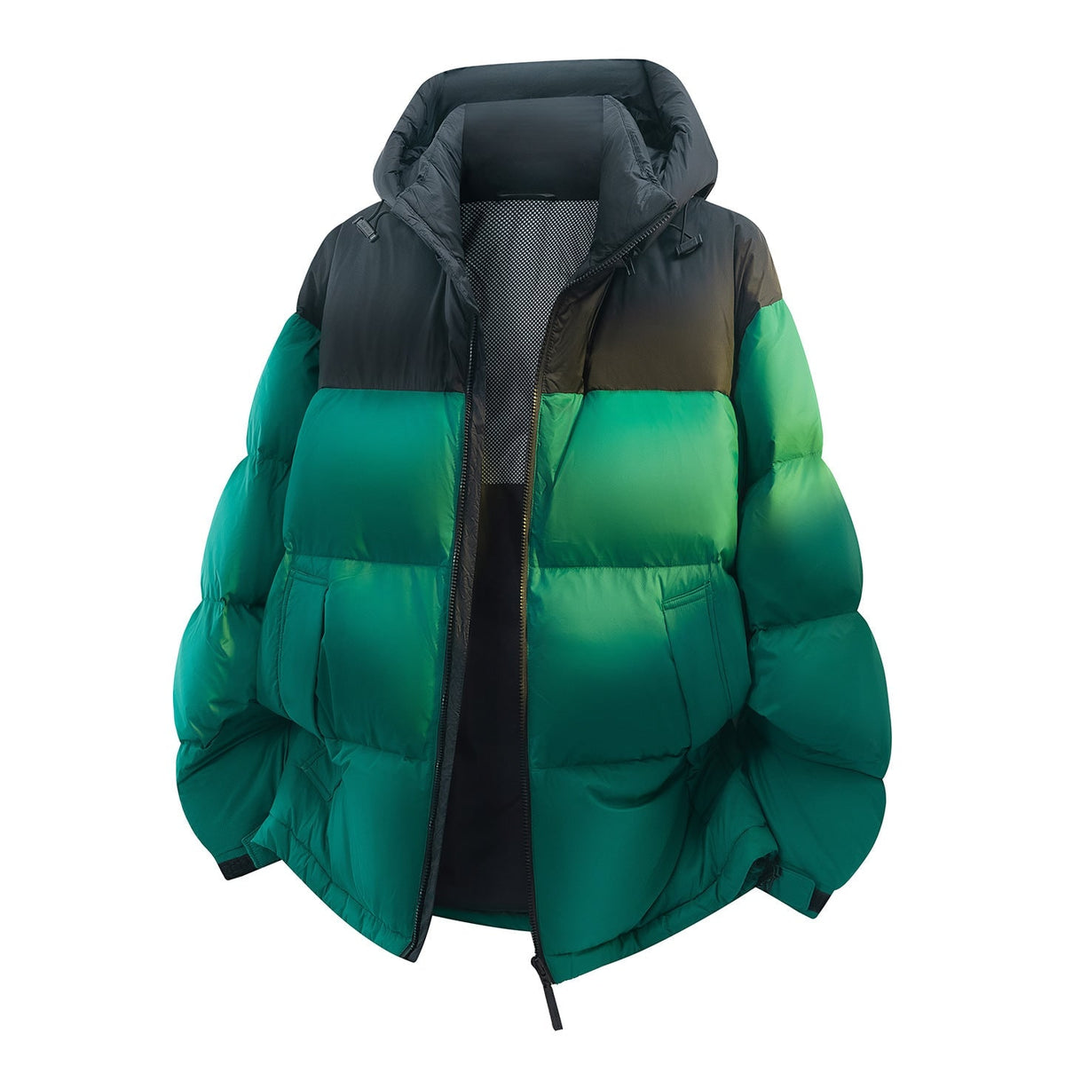 Women's Quilted Puffer Jacket with Hood Oversized Winter Fit - Image 6