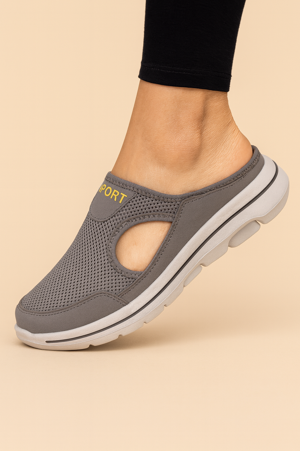 Women's Slip on Clogs Mules Backless Mesh Athletic Cushioned - Image 3