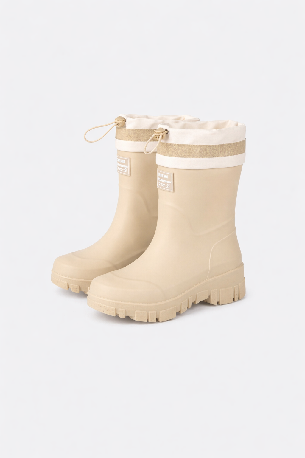 Women's Waterproof Boots with Drawstring Collar and Slip-On Design - Image 10