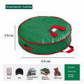 Wreath and Christmas Tree Storage Bag with Dual Zipper - Image 10